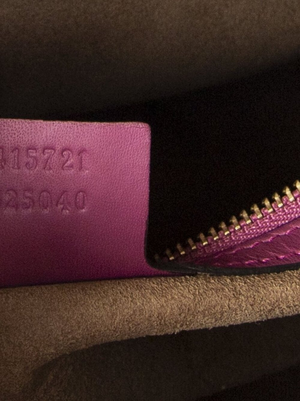 Gucci Zip Bucket Tote Beige Pink Red Supreme Canvas - Picture 10 of 10